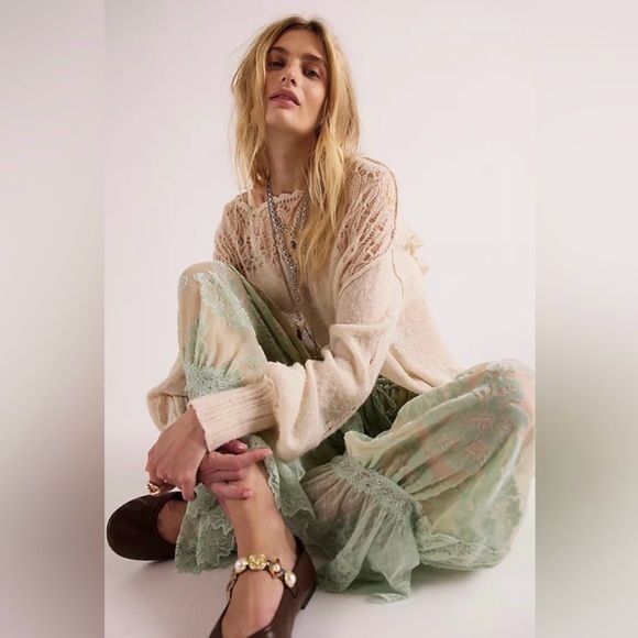 Free People Forever Young Bloomer pants-size Medium-NWT - Picture 2 of 12